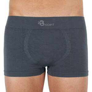 Men&#39;s Boxers Gino Seamless Bamboo Gray (53006)