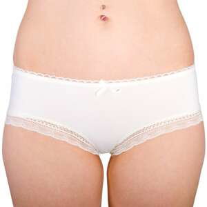 Women&#39;s panties Molvy cream with lace (MD-745-FPU)