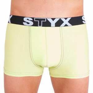 Men&#39;s boxers Styx sports rubber oversized green (R4)