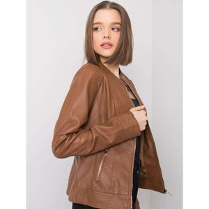 Light brown biker jacket