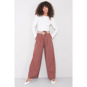 BSL Brick red flare pants
