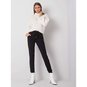 Women´s black cotton tracksuits