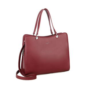 LUIGISANTO Elegant burgundy handbag