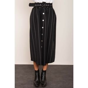 BSL Black skirt with stripes