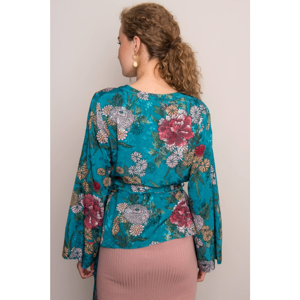 Women´s turquoise BSL blouse