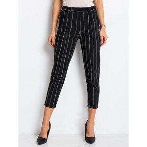 Black striped pants RUE PARIS