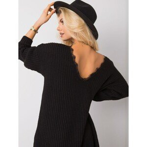 OH BELLA Black knitted dress