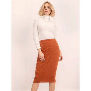 Brown skirt with BSL binding