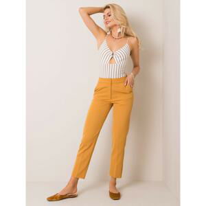 RUE PARIS Classic honey pants for women