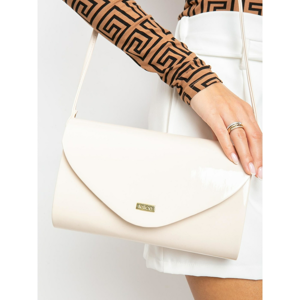 Clutch bag made of eco-cream leather