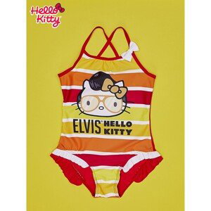 HELLO KITTY red swimsuit for girls