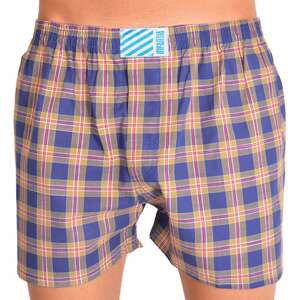 Men&#39;s shorts Infantia khaki blue cube PTKG53
