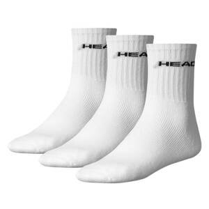 3PACK socks HEAD white (75100301 300)