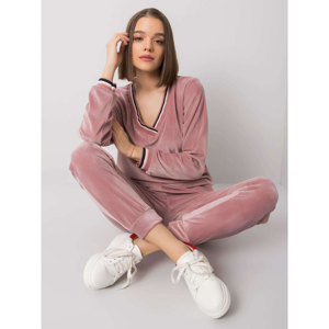 Dusty pink Esti RUE PARIS velor set