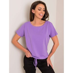 Women´s cotton t-shirt, light purple