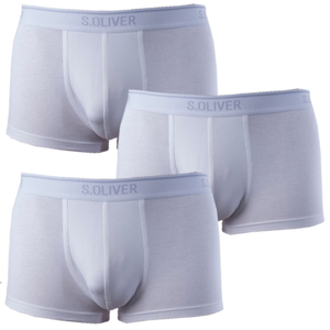 3PACK men&#39;s boxers S.Oliver White (26.899.97.4243.12B7)