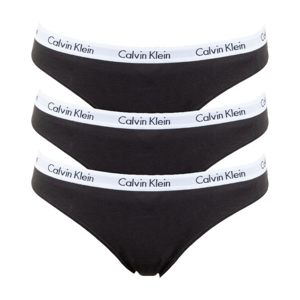 Set of three panties in black Calvin Klein Underwear - Women