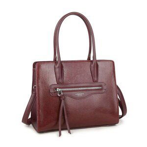 LUIGISANTO Maroon trunk bag