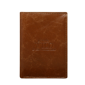 Men´s vertical black wallet without fastening
