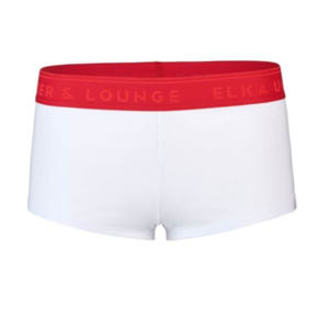 Women&#39;s panties Elka white with red rubber (DB0012)