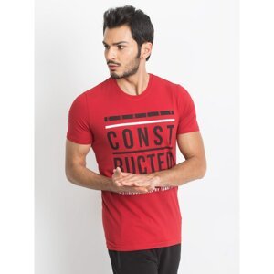Men´s red TOMMY LIFE T-shirt