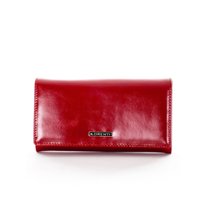 Women´s red leather wallet