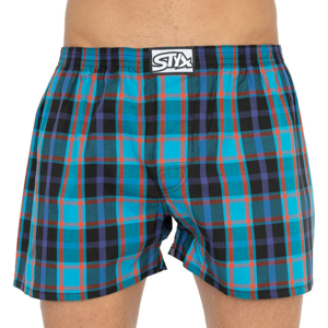 Men&#39;s shorts Styx classic rubber oversize multicolored (E819)