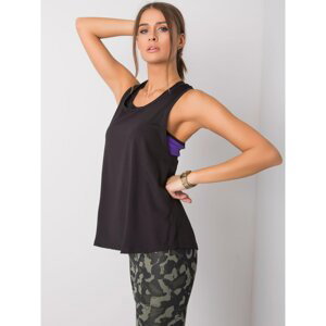 FOR FITNESS Black women´s sports top