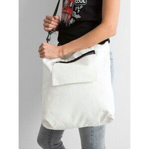 White bag with eco-leather