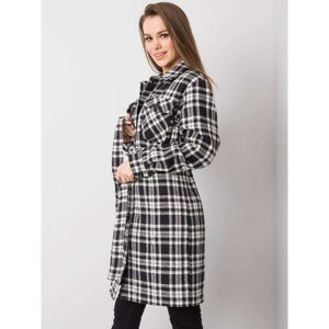 Black and white checkered coat by Raquel