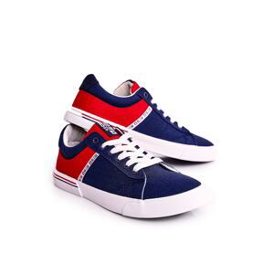 Men's Sneakers Big Star FF174137 Navy-Red