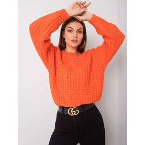 RUE PARIS Fluo orange sweater