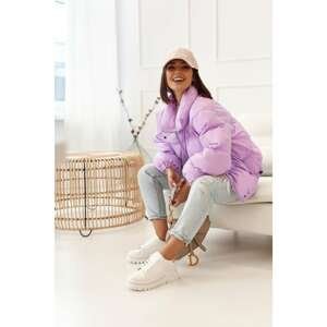 Women's Sneakers On A Chunky Sole White Pink Riri