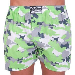 Men&#39;s shorts Styx art classic rubber green camouflage (A559)