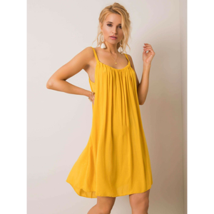 Airy yellow dress