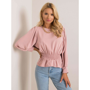 Dusty pink oversize blouse