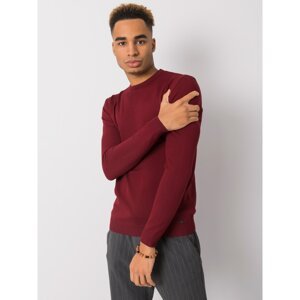 LIWALI burgundy sweater for a man