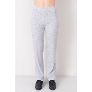 BSL Light gray melange loose knitted pants