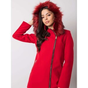 Women´s red short coat