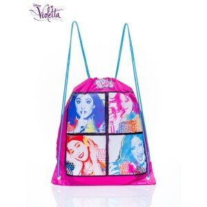 Vivid pink backpack bag DISNEY Violetta