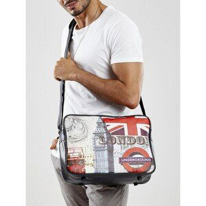 Men´s black shoulder bag