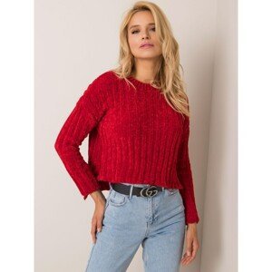 Dark red sweater by Olivvia RUE PARIS