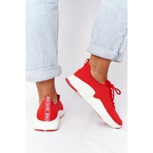 Women's Slip-on Sneakers Big Star  DD274580 Red