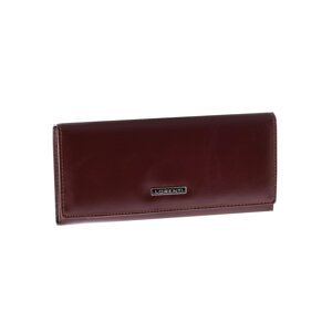 Women´s brown leather wallet