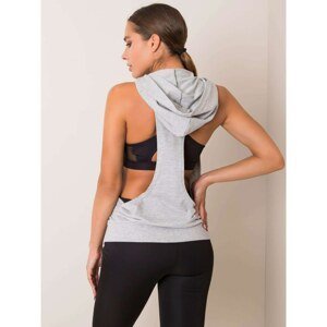 FOR FITNESS Gray sweat vest