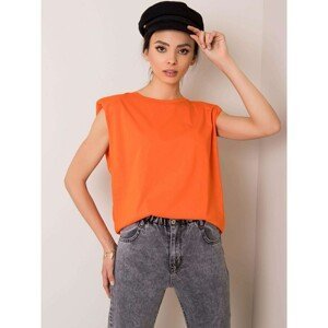 Orange t-shirt from Ester RUE PARIS
