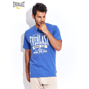 Blue men´s t-shirt with the EVERLAST text print