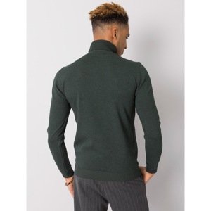Khaki men´s LIWALI turtleneck sweater