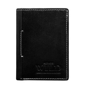 Men's Black Leather Wallet