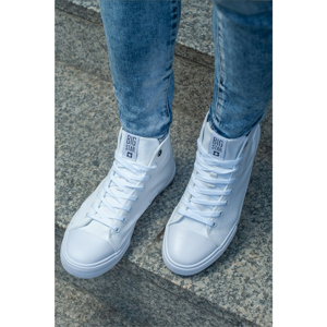 Men's Classic High Sneakers BIG STAR FF174551 White